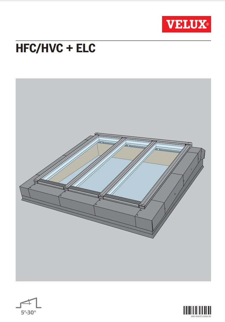 front page of modular skylights installation guide