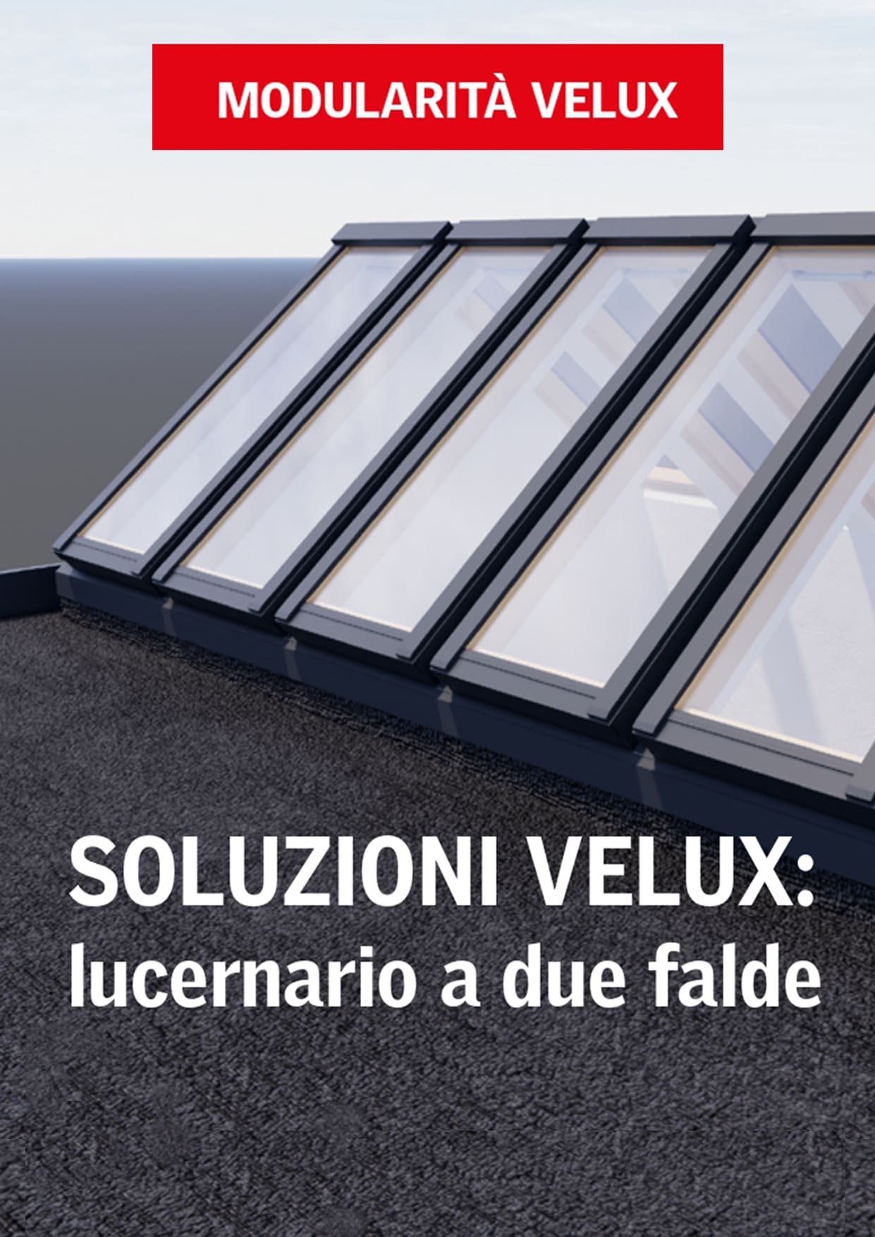 Brochure cover about the VELUX roof windows solutions