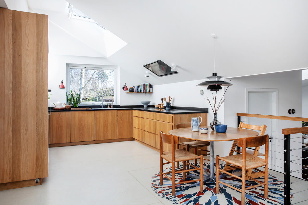 Bright kitchen space after renovation